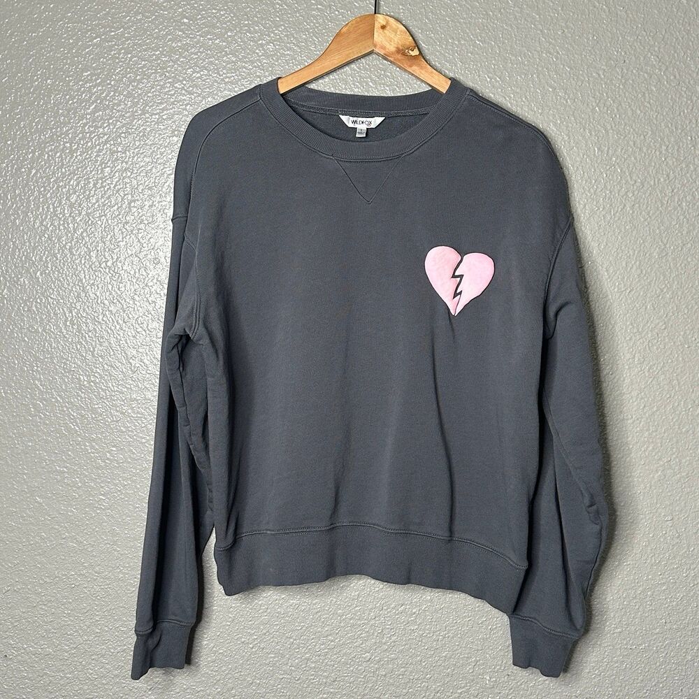 Wildfox wish it was Saturday sweatshirt small